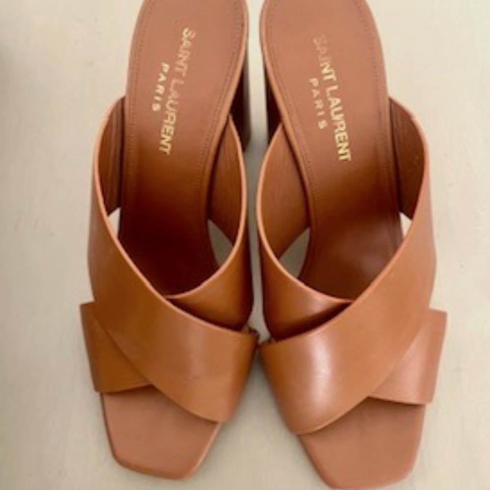 YSL Mule Heels